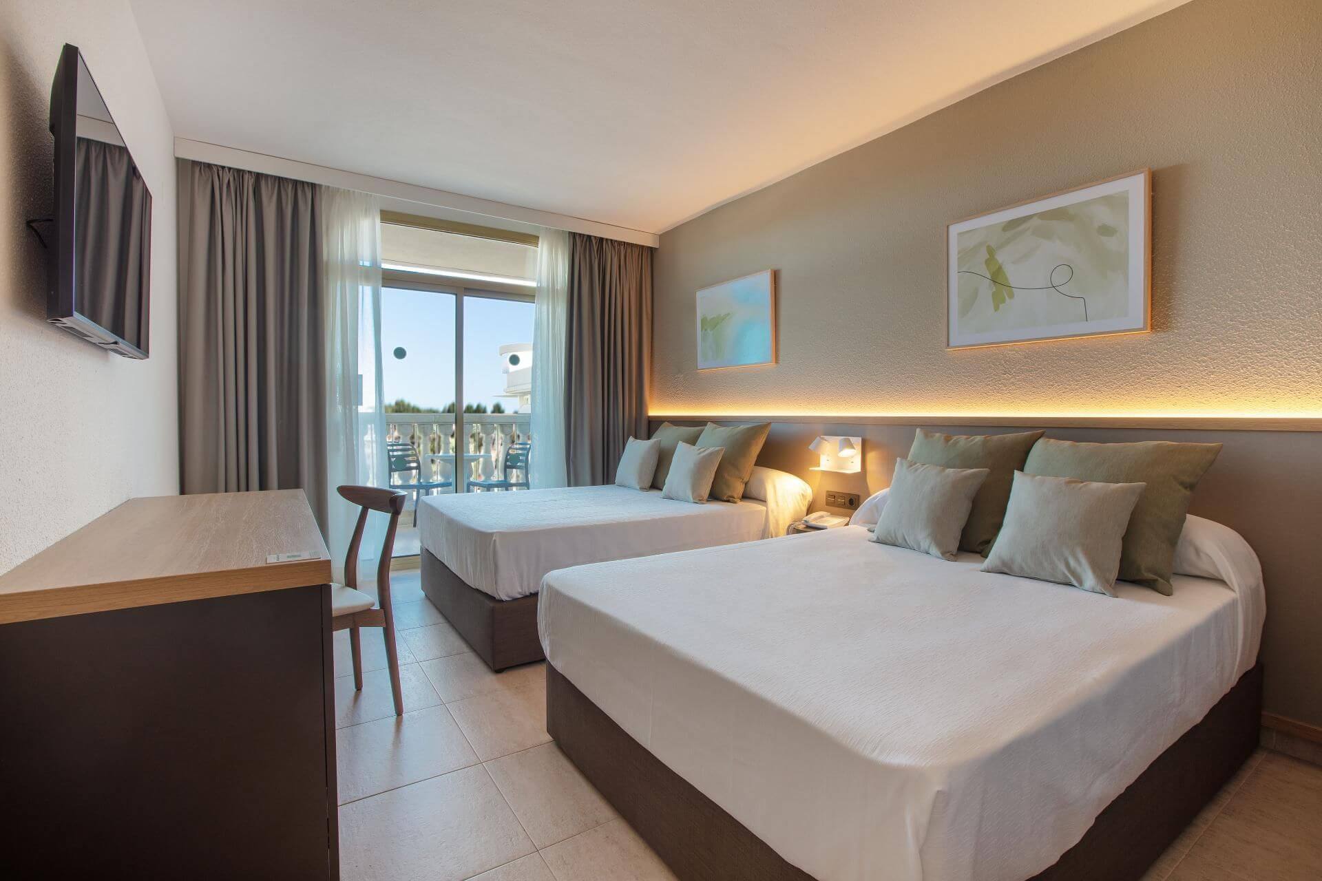 Habitación en hotel Ponient Dorada Palace afiliado de PortAventura