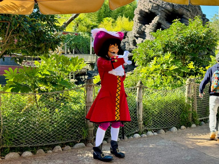 Capitán Garfio en Disneyland Paris