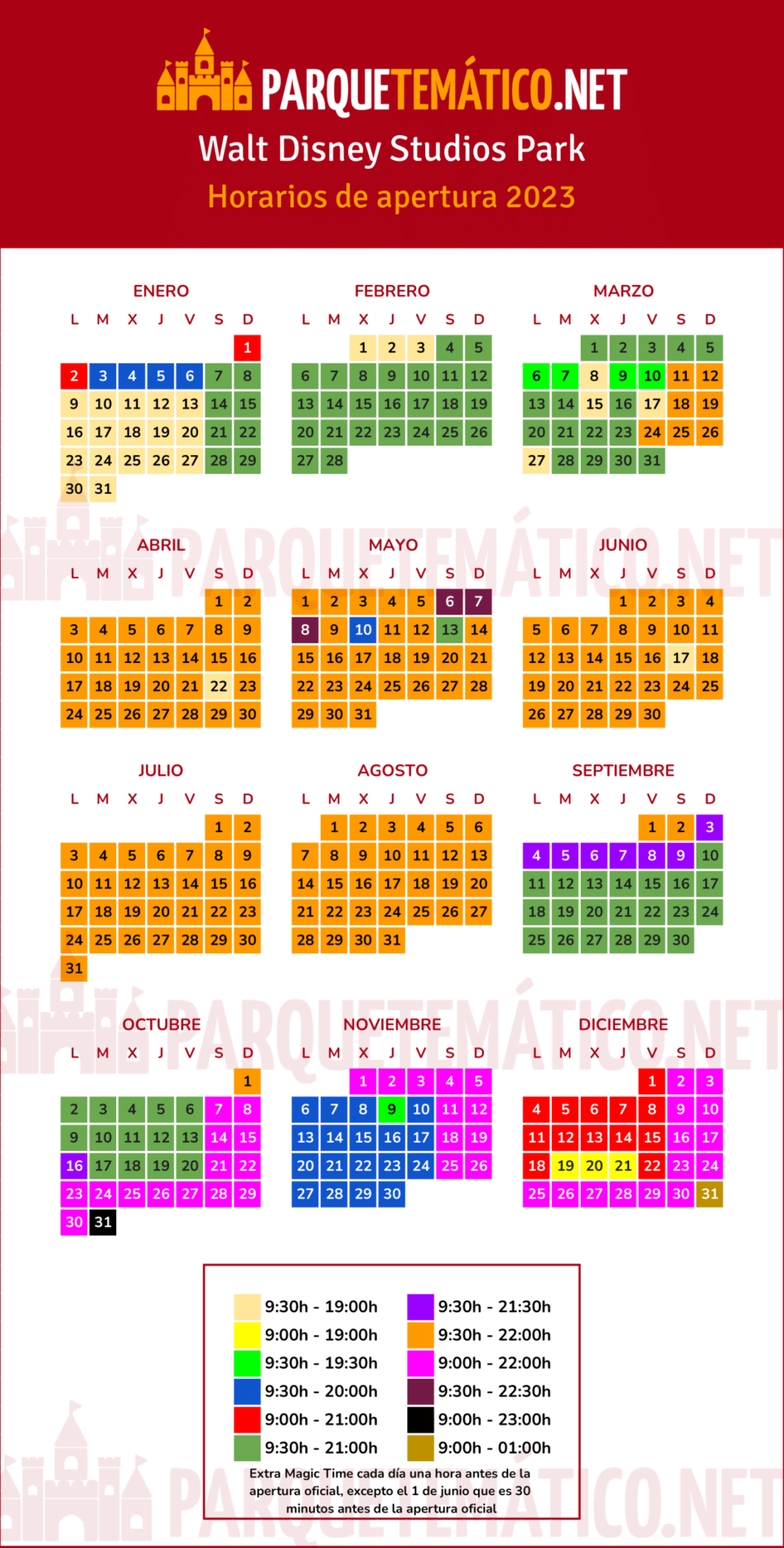 Cuándo ir a Disneyland Paris en 2024 y 2025 [+CALENDARIO]