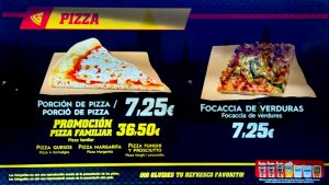 Pit-Lane Ferrari Land - Pizza y pizza familiar 2024