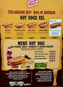 Menú Hot Dog 2024 v2