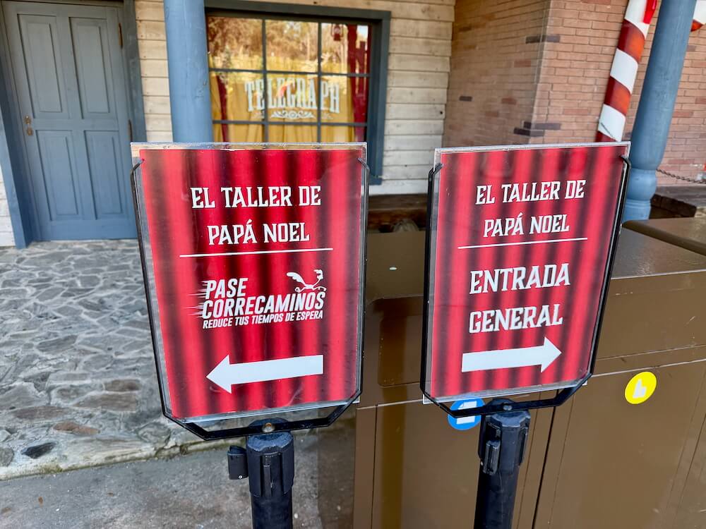 Acceso con pase express Correcaminos al encuentro con Papá Noel y los Reyes en la Navidad de Parque Warner